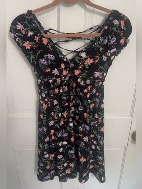 No Boundaries Floral Dress